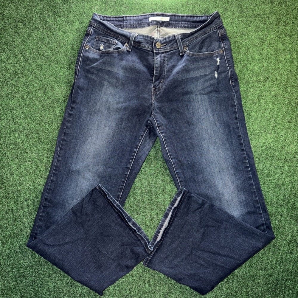 Levi's 529 Curvy Boot Cut Blue Jeans Women's Size 32 J